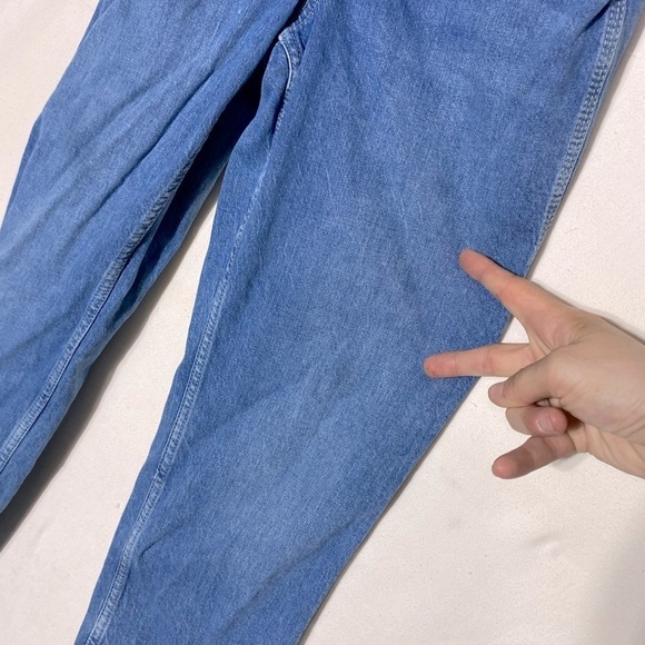 Lee & H&M Blue Denim Overalls XS (Juniors 16) - Picture 13 of 15